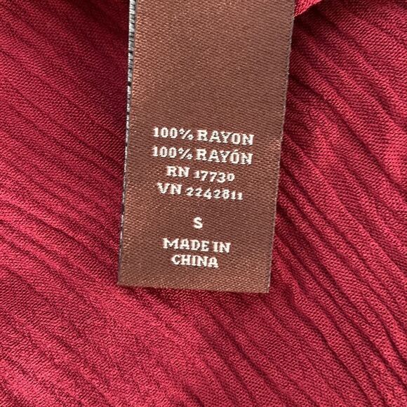 Knox Rose Cold Shoulder Embellished Rayon Long Sleeve Dress Size S - Picture 8 of 8